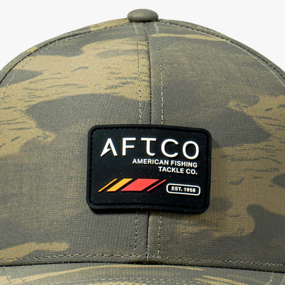 AFTCO Shoreline Tech Fishing Hat Oxide Blur Camo