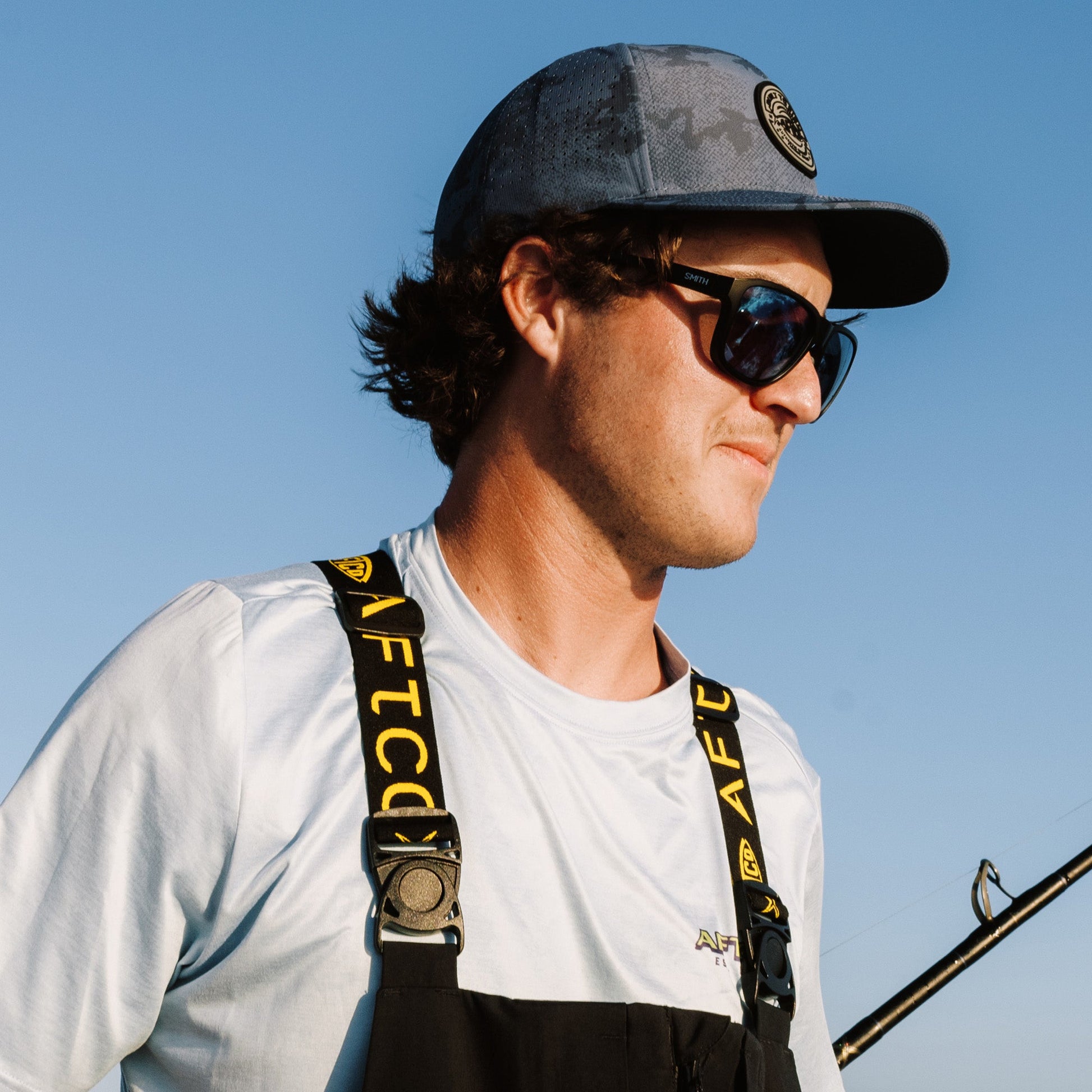 AFTCO Ally Tech Fishing Hat Silver