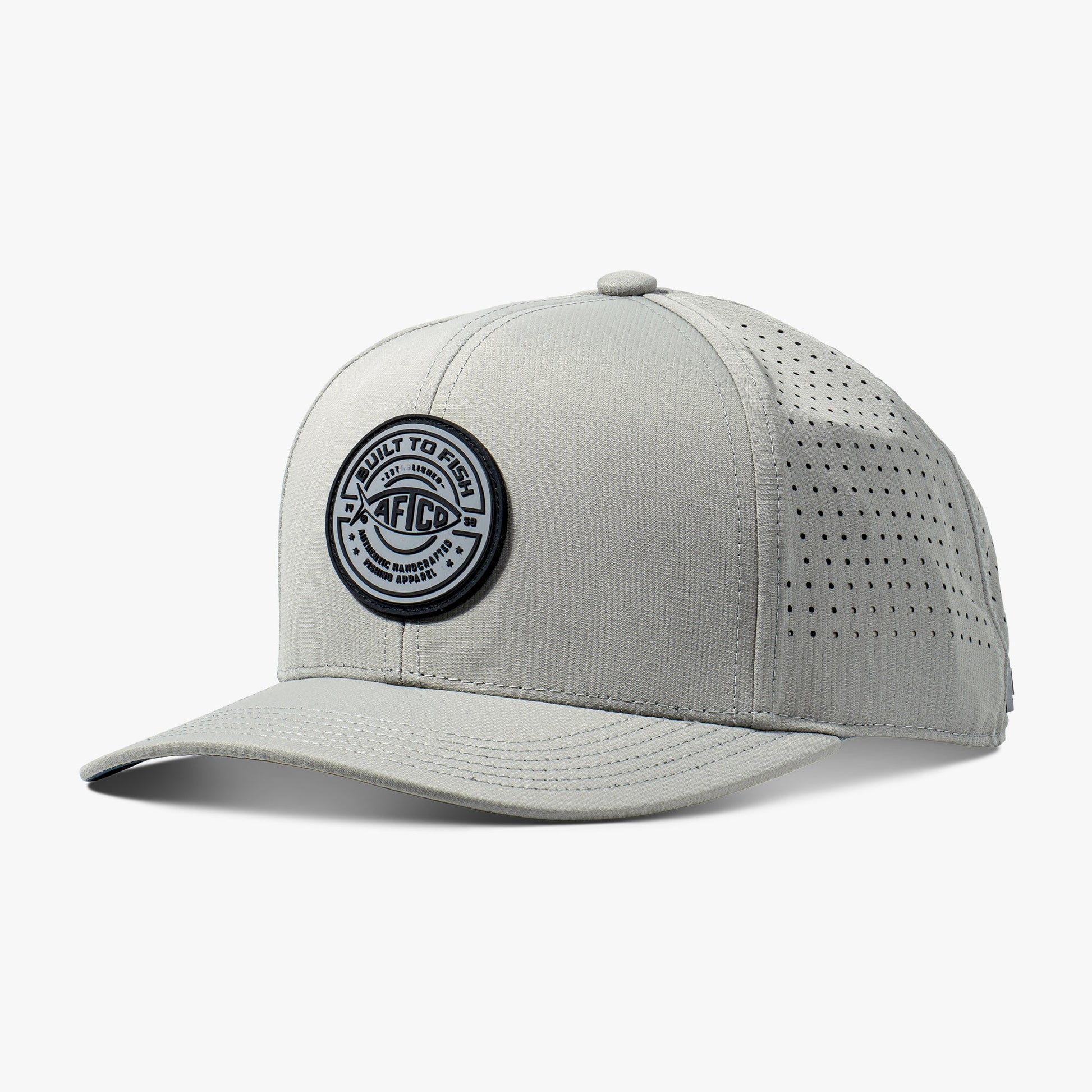 AFTCO Ally Tech Fishing Hat Silver