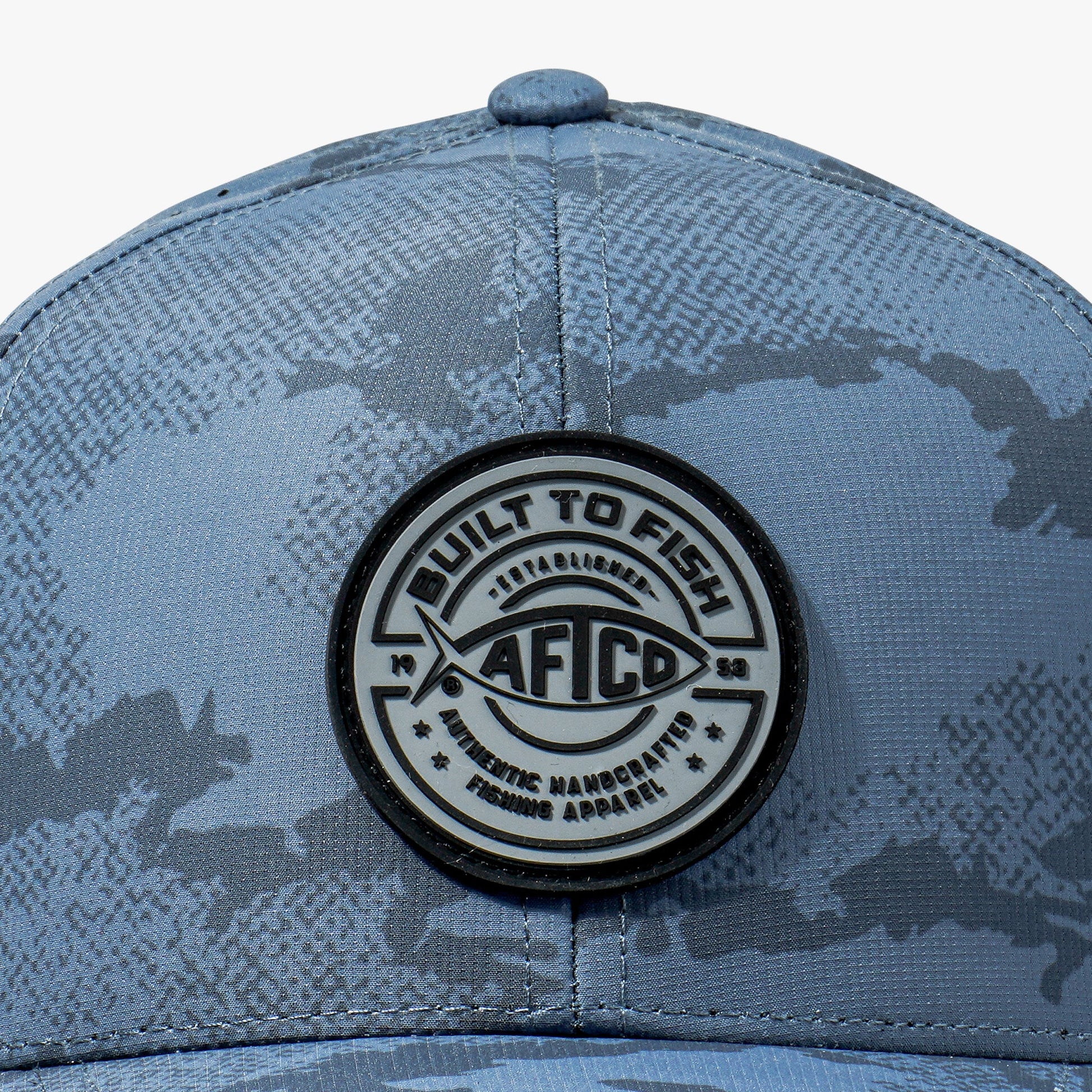 AFTCO Ally Tech Fishing Hat Silver