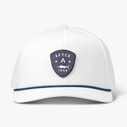 AFTCO Shield Tech Fishing Hat White