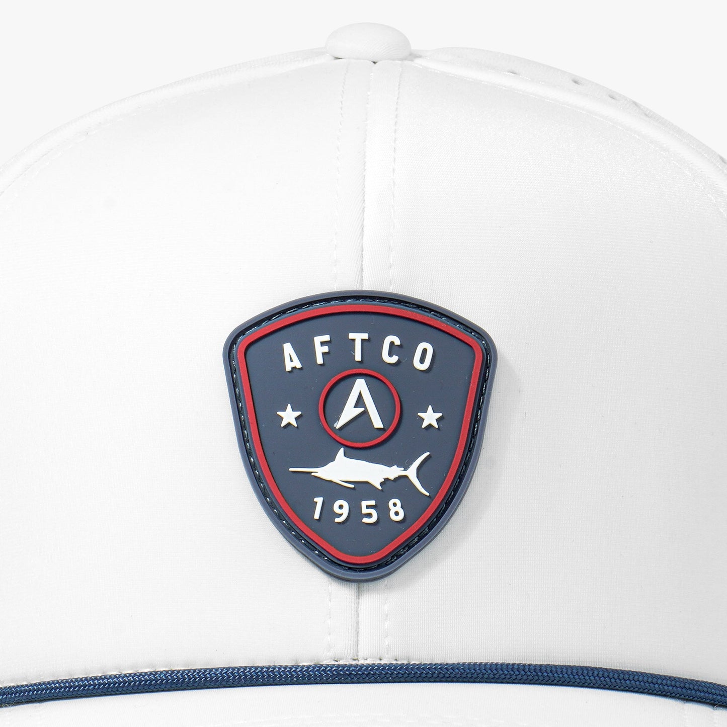 AFTCO Shield Tech Fishing Hat White