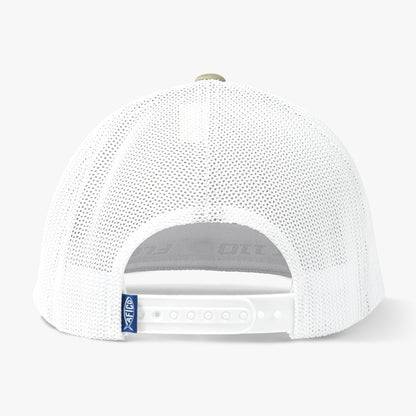 AFTCO Trilogy Fishing Trucker Hat Silver