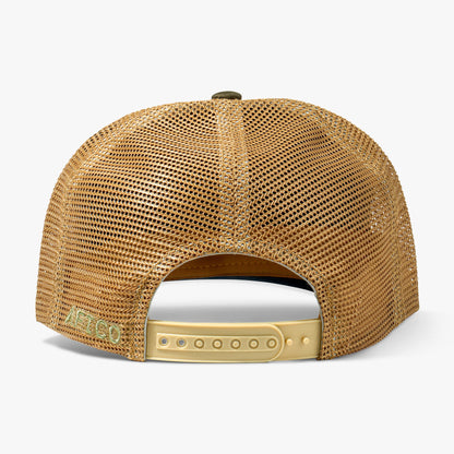 AFTCO Bronzeback Fishing Trucker Hat Olive