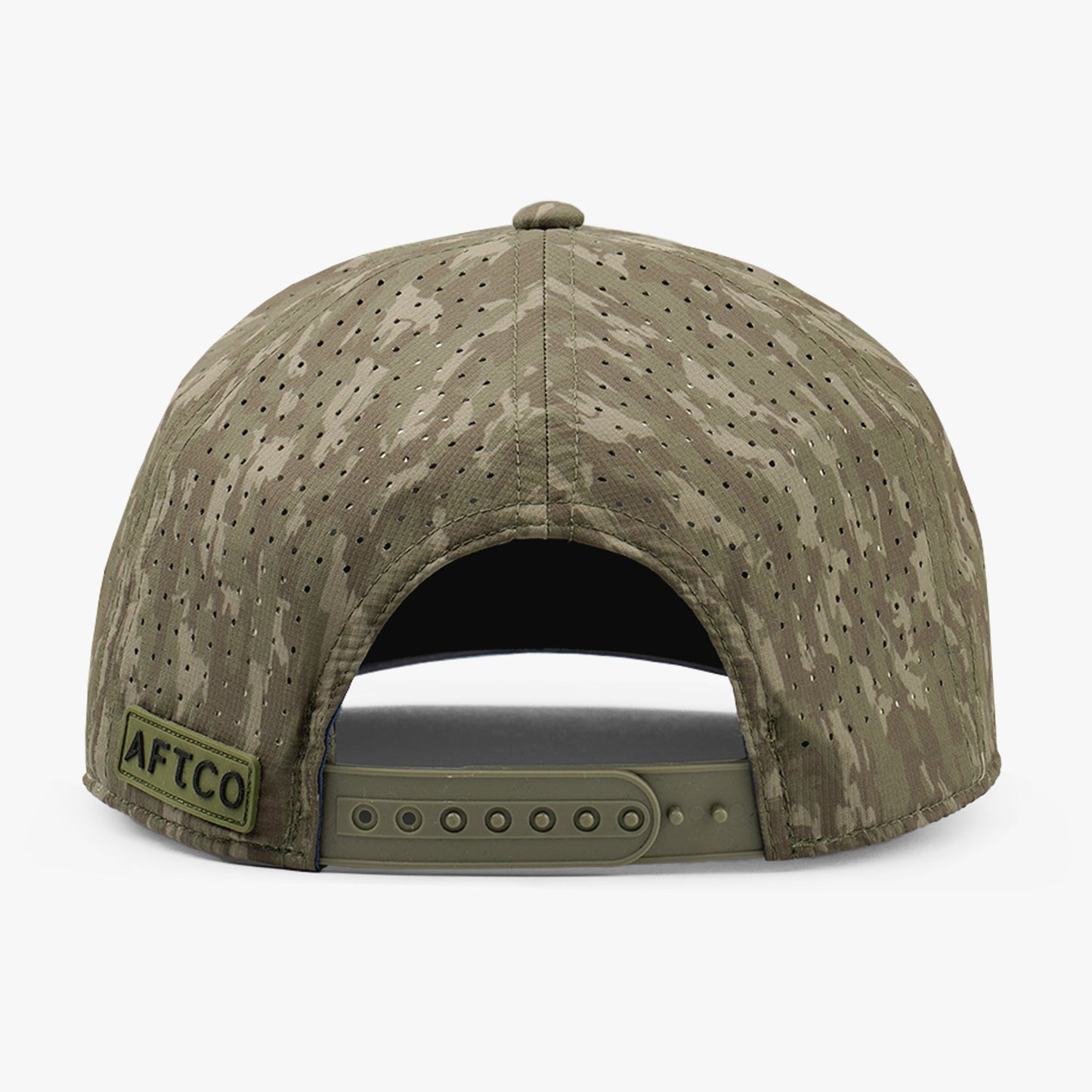 AFTCO Flippin' Tech Fishing Hat Black Storm Camo