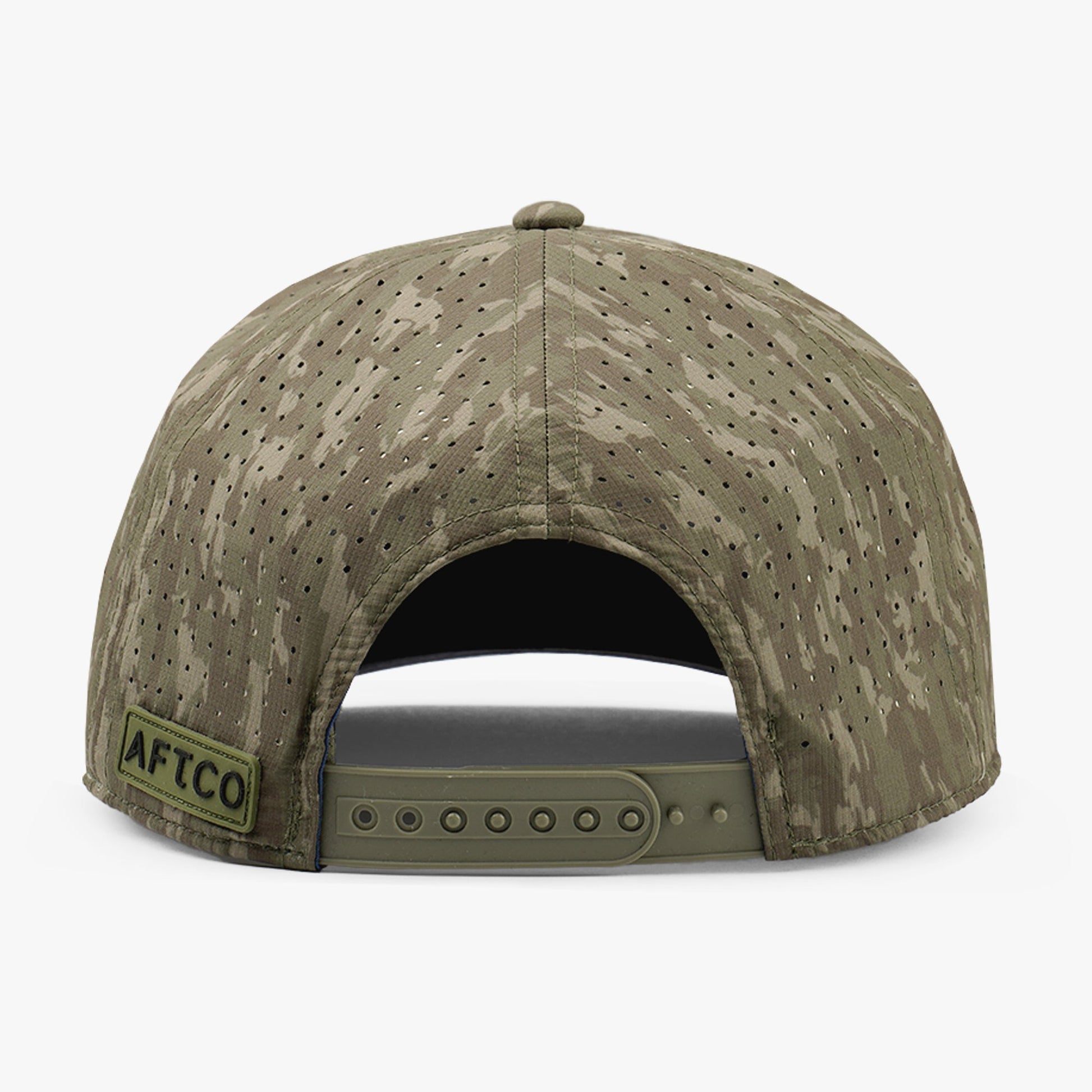AFTCO Flippin' Tech Fishing Hat Black Storm Camo