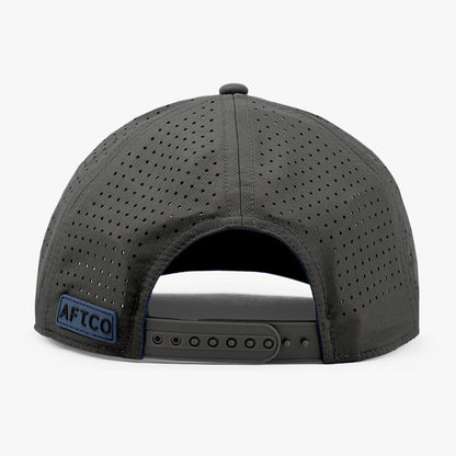 AFTCO Flippin' Tech Fishing Hat Black Storm Camo