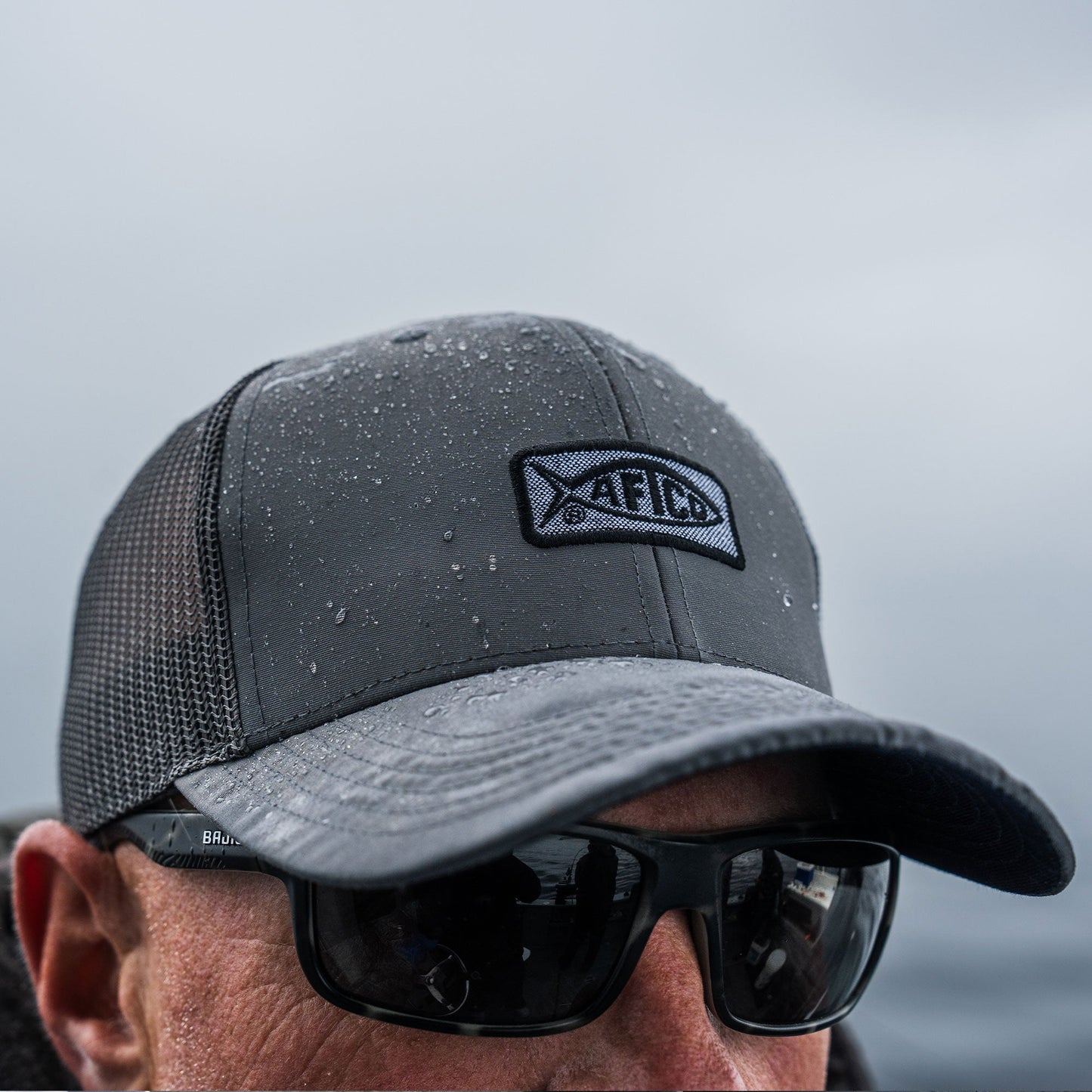 AFTCO Original Fishing Trucker Hat Celestial