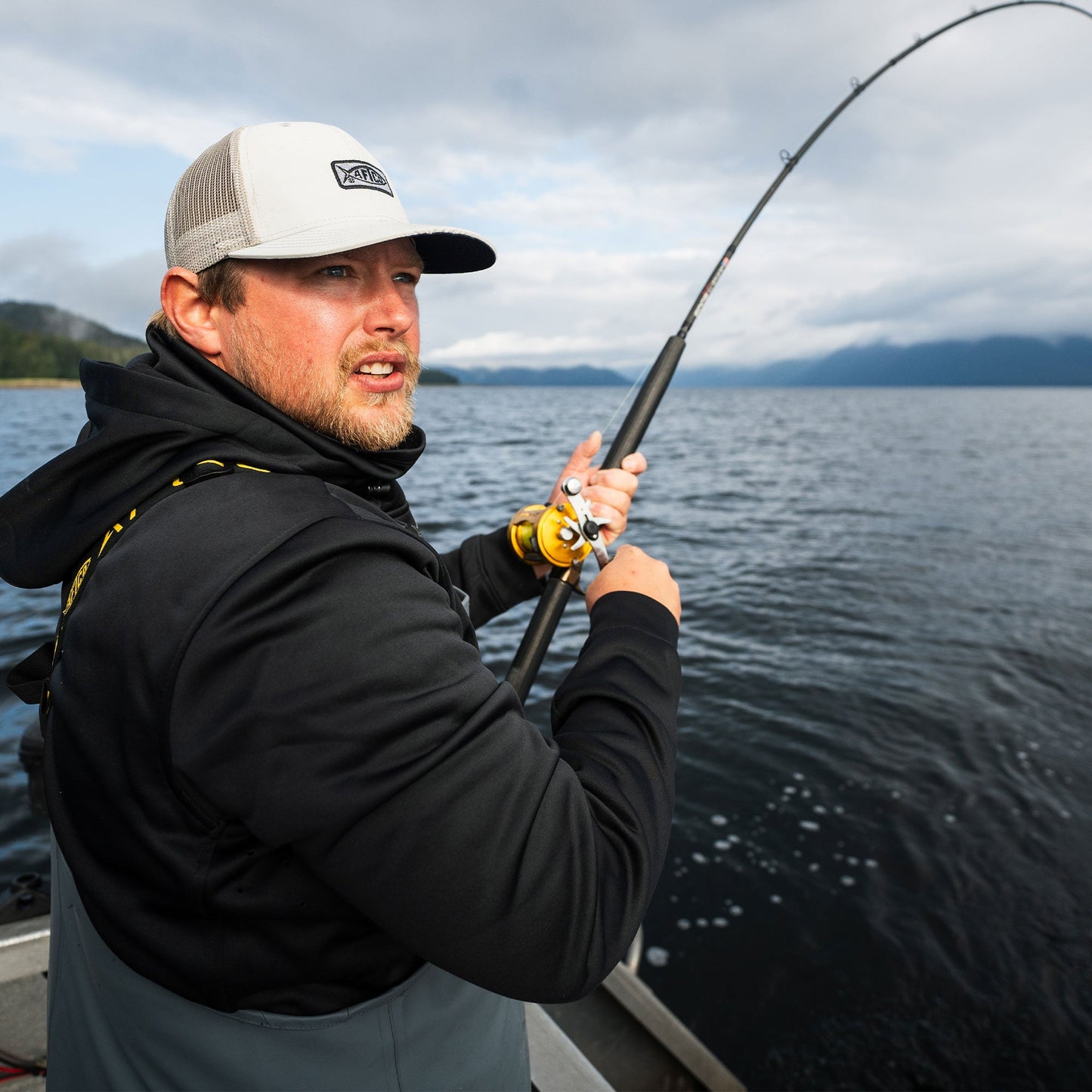 AFTCO Original Fishing Trucker Hat Celestial