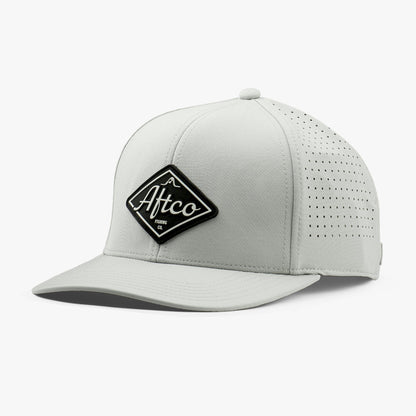 AFTCO West Coast Fishing Tech Hat Silver