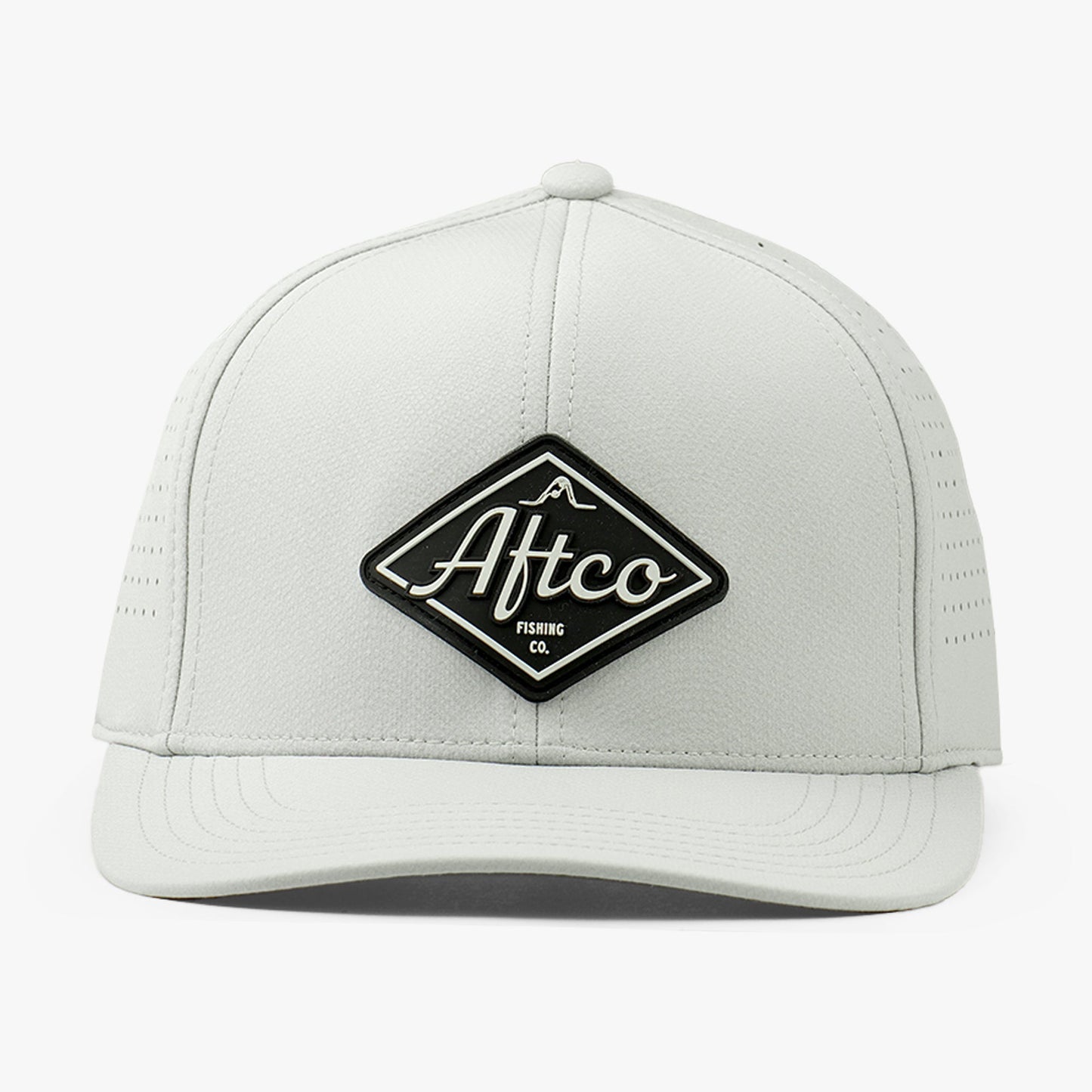 AFTCO West Coast Fishing Tech Hat Silver
