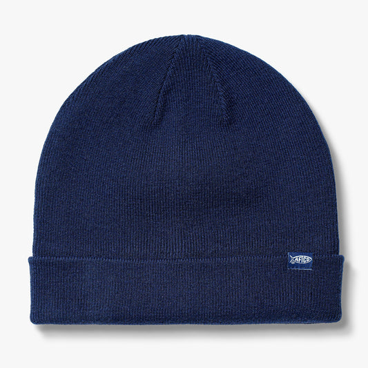AFTCO Breakwater Waterproof Fishing Beanie Navy