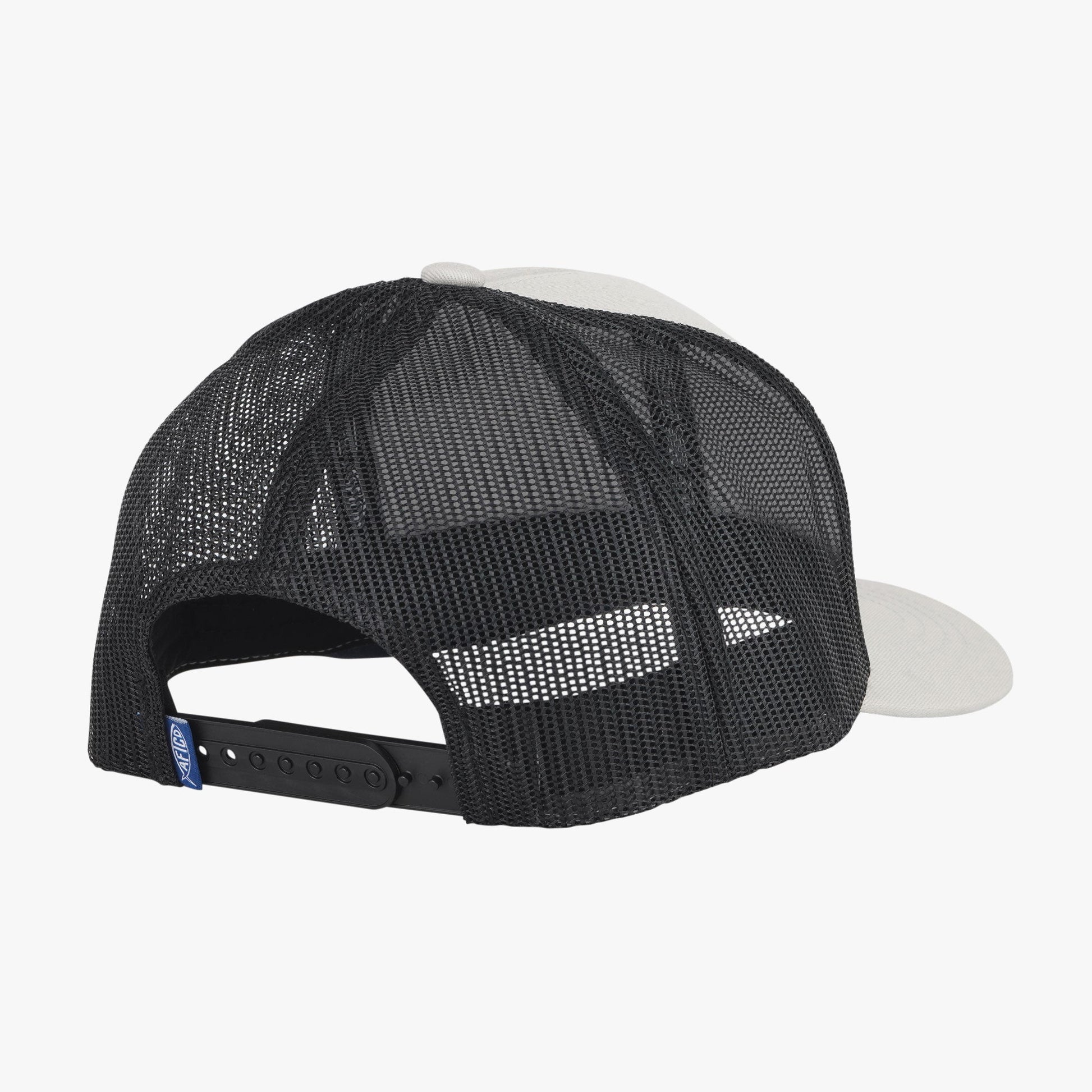 AFTCO Lemonade Leather Trucker Hat Olive