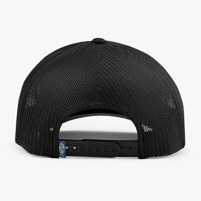 AFTCO Lemonade Leather Trucker Hat Olive