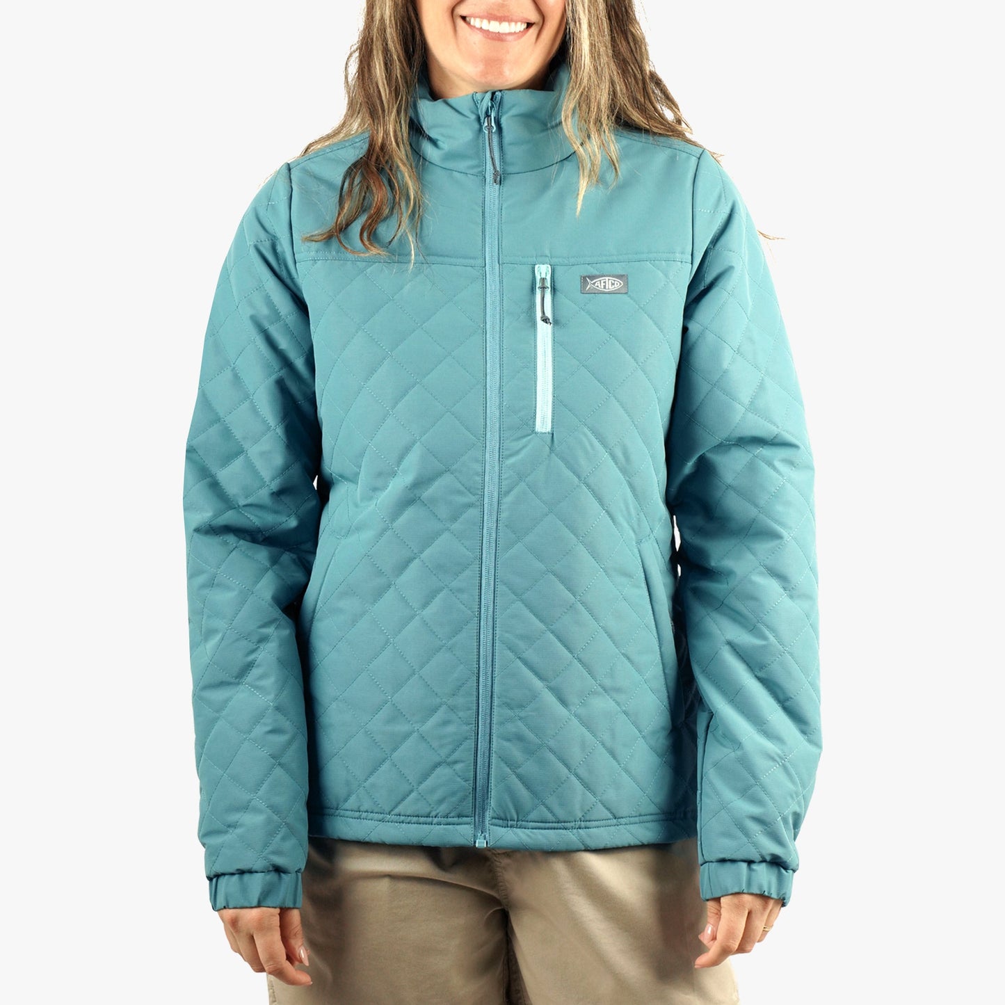 AFTCO Women's Crosswind Puff Jacket ARCTIC