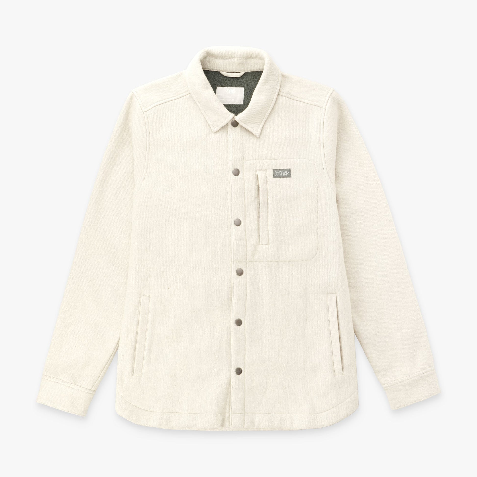 AFTCO Women's Stout Shacket Sand Heather