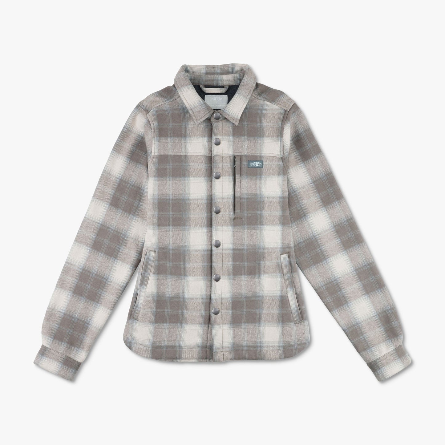 AFTCO Women's Stout Shacket Sand Heather