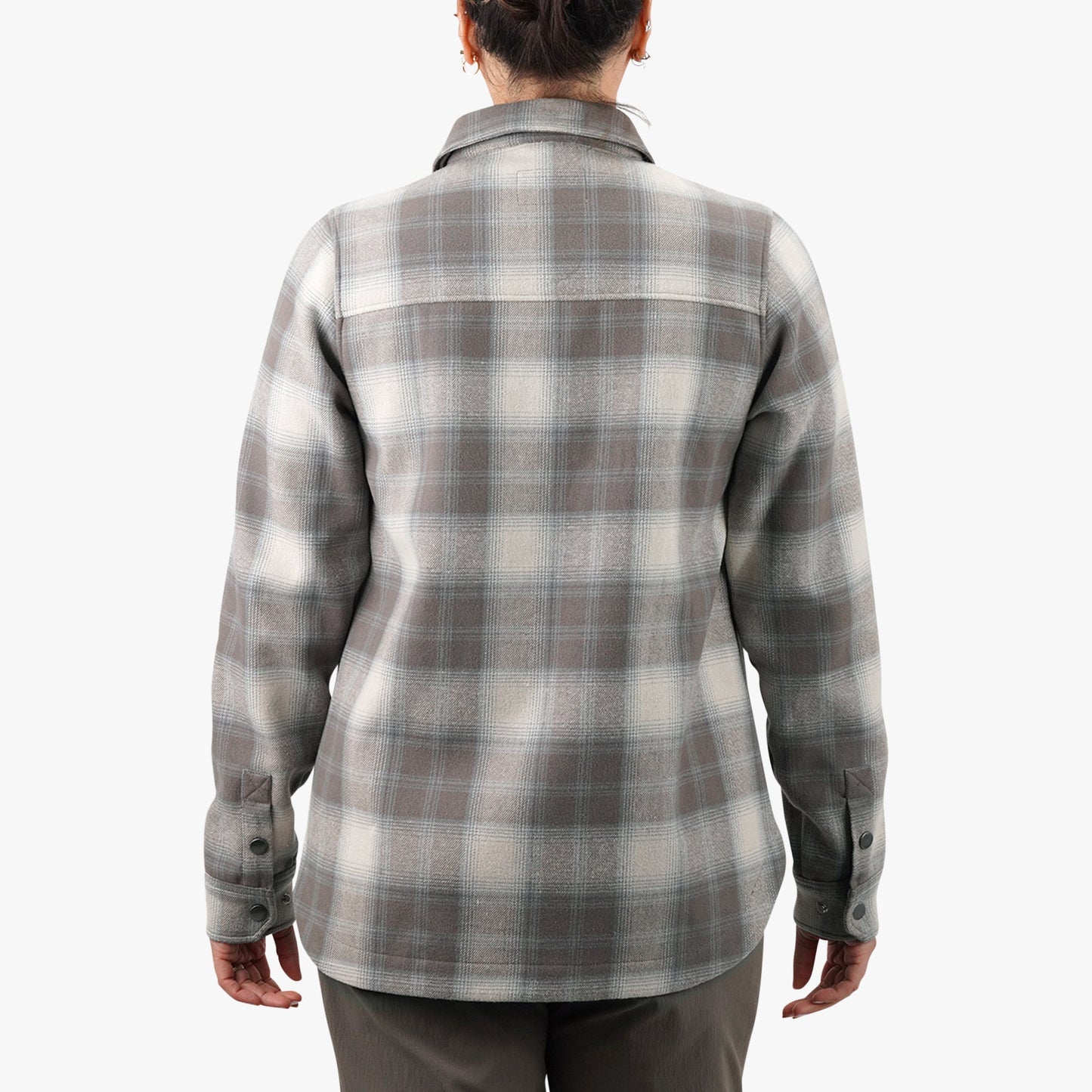 AFTCO Women's Stout Shacket Sand Heather