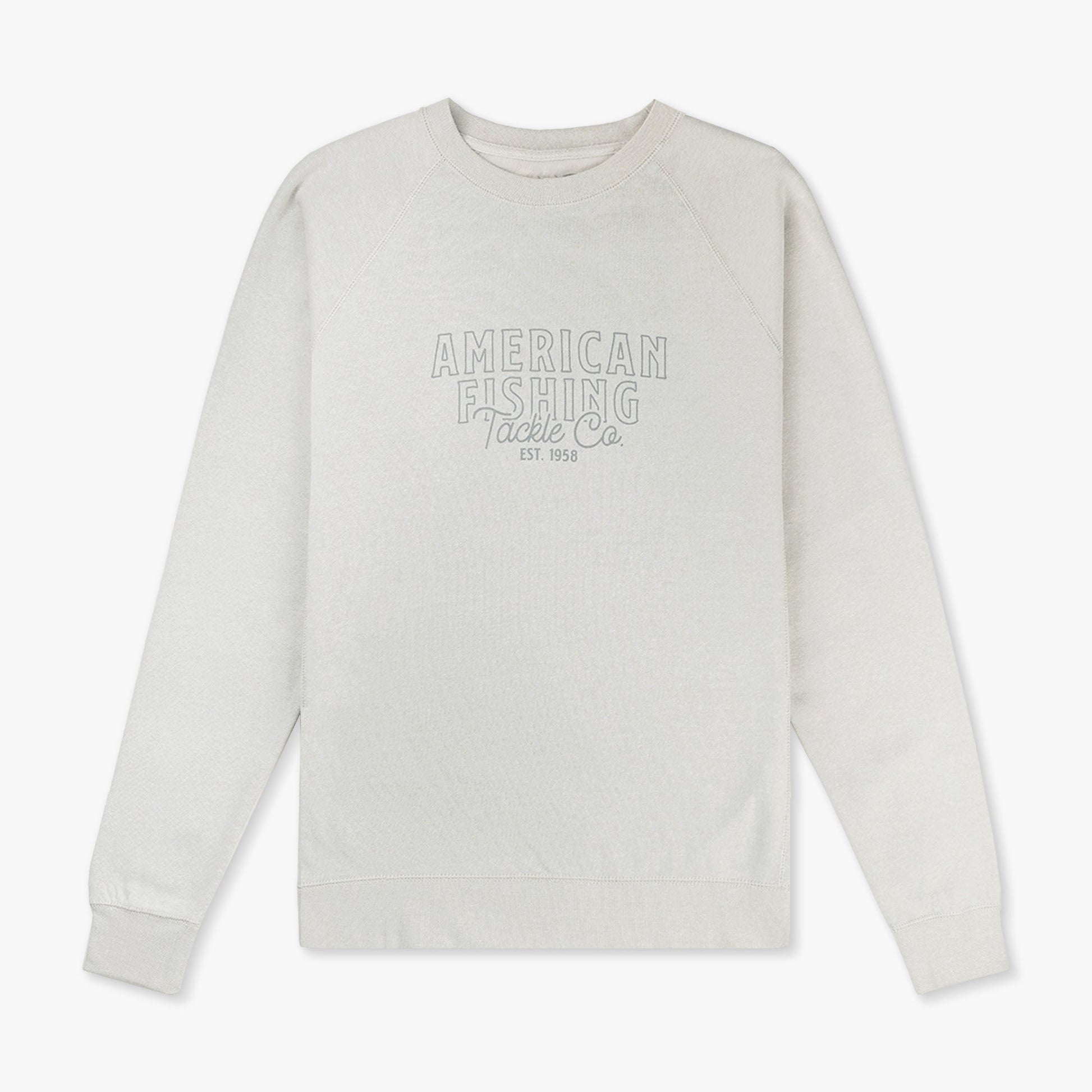 AFTCO Women's Union Crew Stone Heather