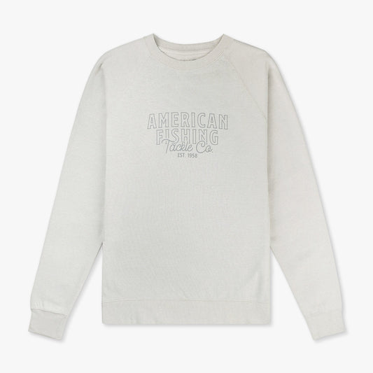 AFTCO Women's Union Crew Stone Heather
