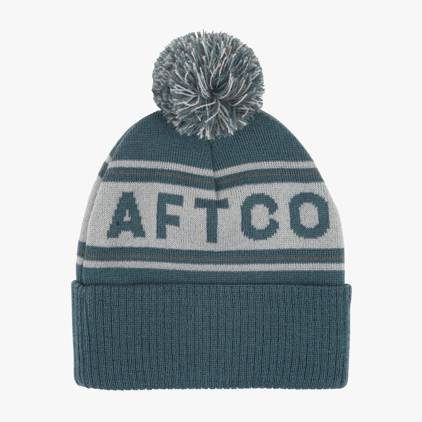 AFTCO Women's OG Pom Beanie Light Gray