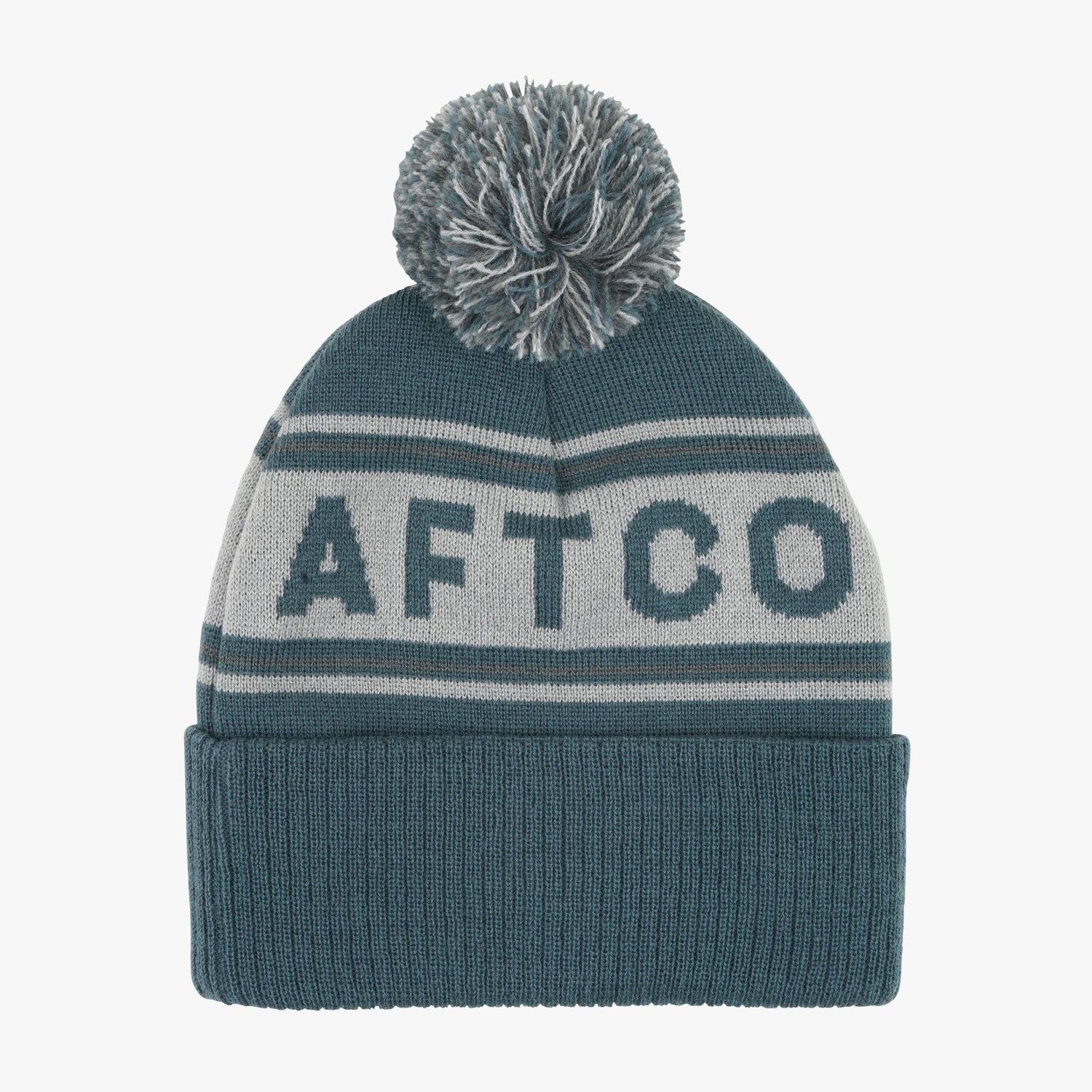 AFTCO Women's OG Pom Beanie Light Gray