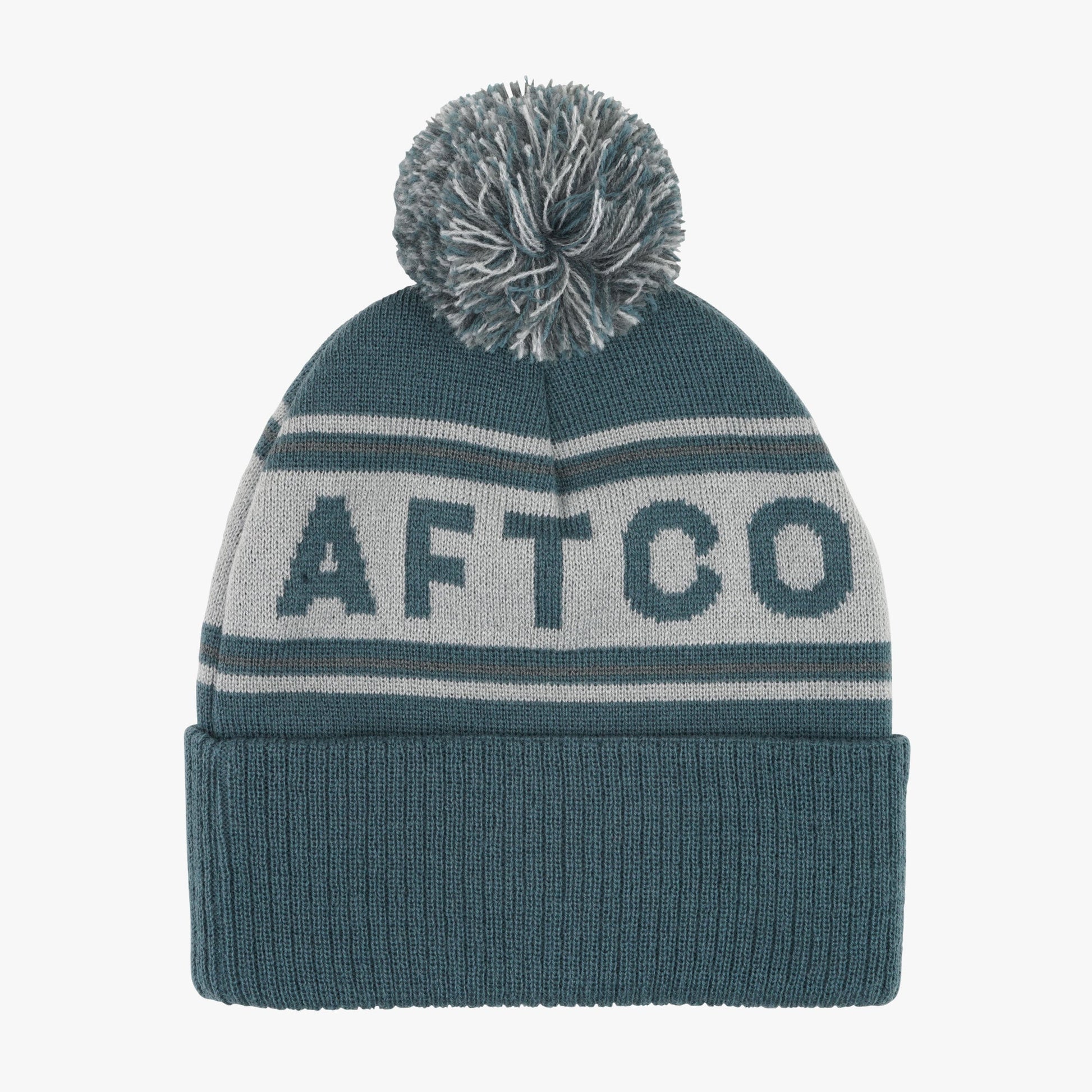 AFTCO Women's OG Pom Beanie Light Gray