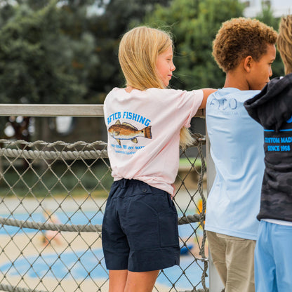 AFTCO Spotted Kid's Fishing Shirts Clearwater
