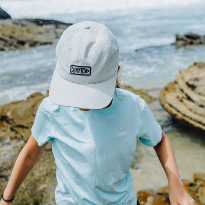 AFTCO Youth Original Fishing Hat Silver