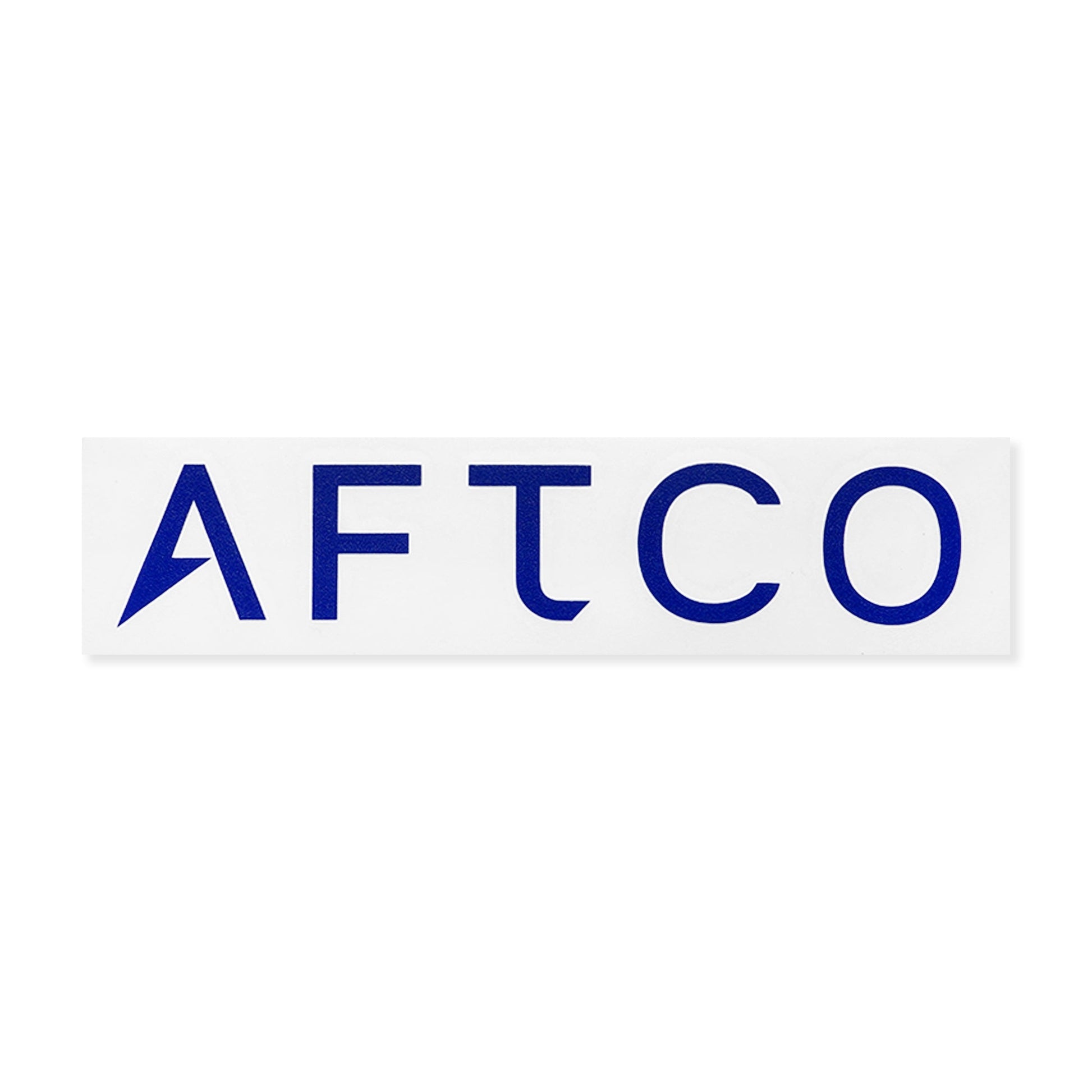 AFTCO Samurai Logo Boat Decal Small Blue