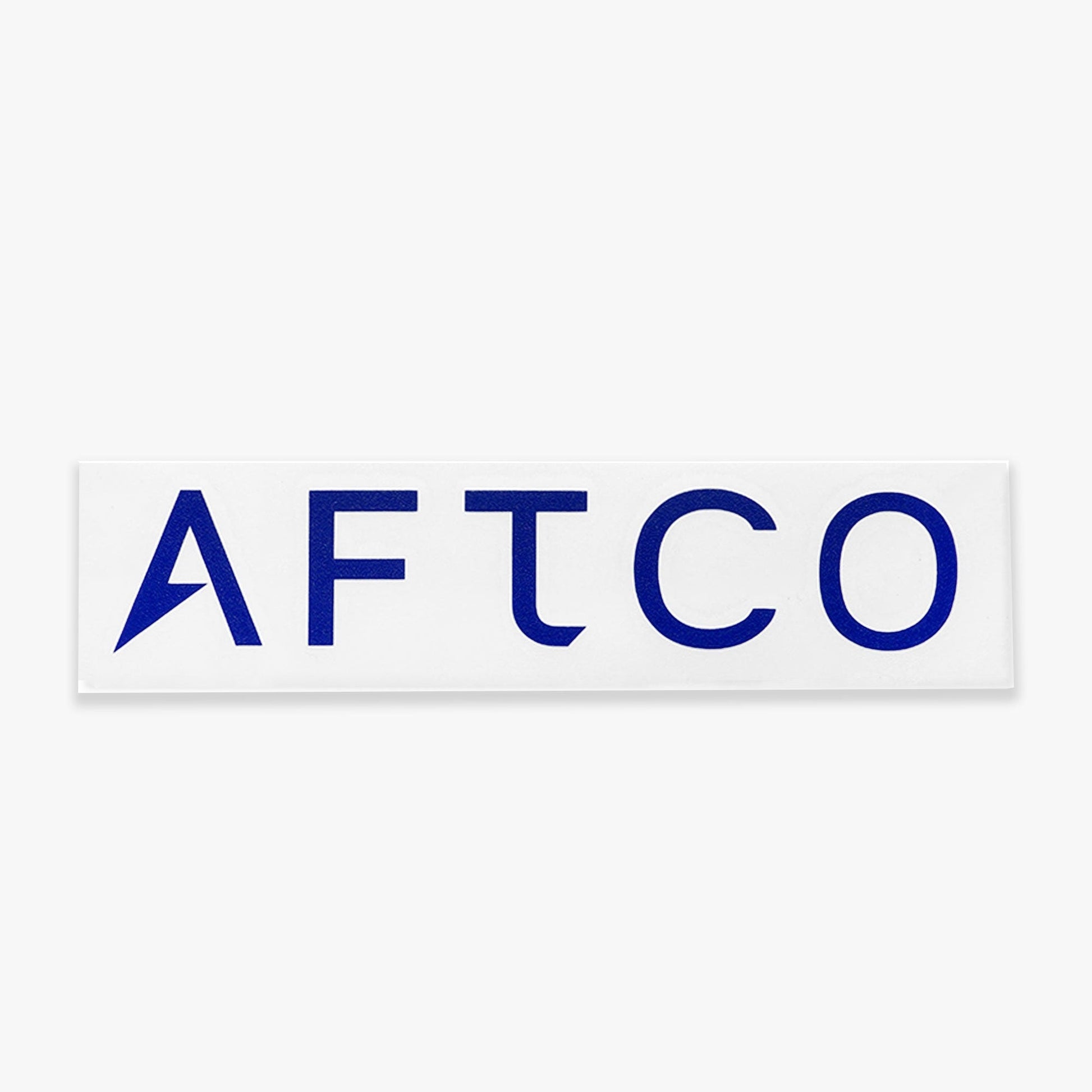 AFTCO Samurai Logo Boat Decal Large Blue