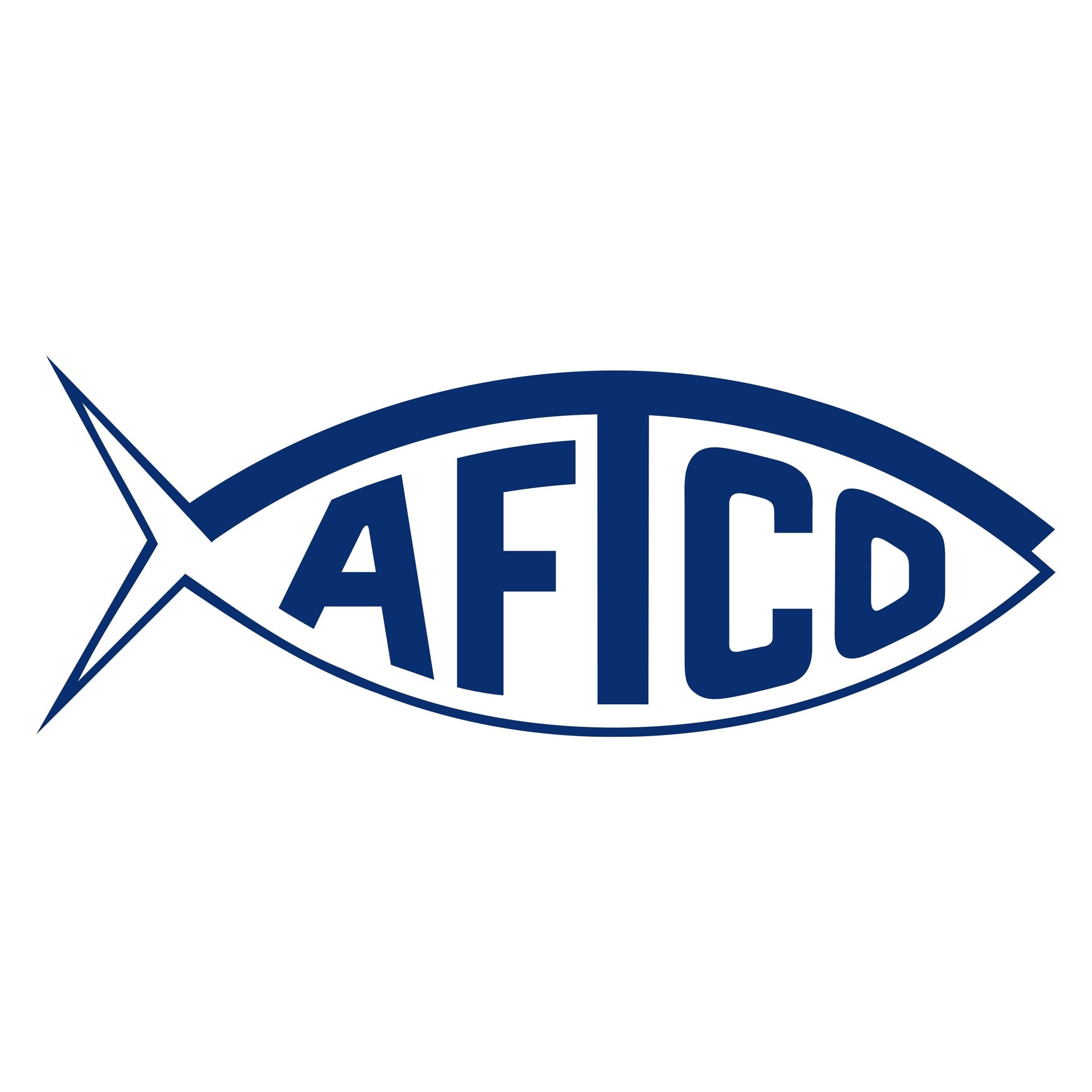 AFTCO AFTCO Small Boat Decal Blue