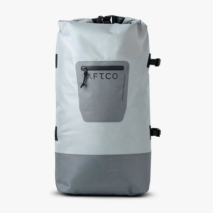 AFTCO Slammer Waterproof Dry Bag Backpack Steel