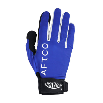 AFTCO JigPro Jigging Gloves Blue