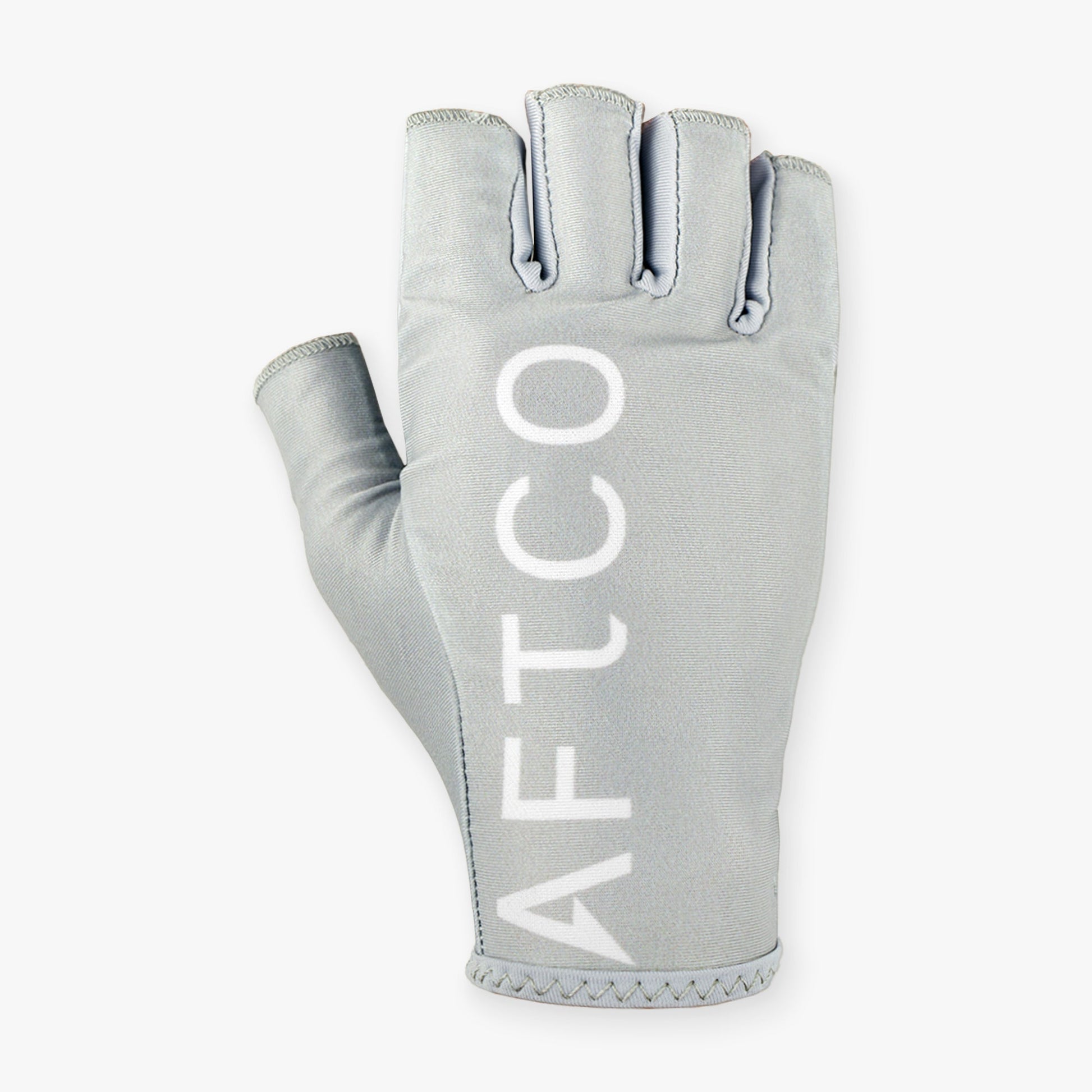AFTCO Solblok Fingerless Fishing Gloves Naval Storm Camo
