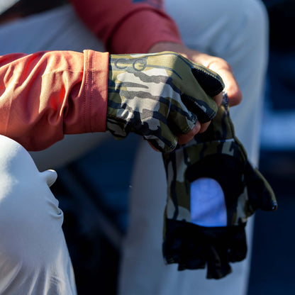 AFTCO Solago Sun Gloves Naval