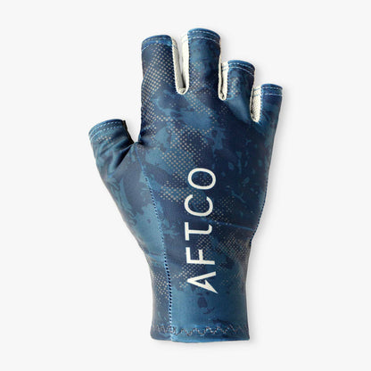 AFTCO Solago Sun Gloves Naval