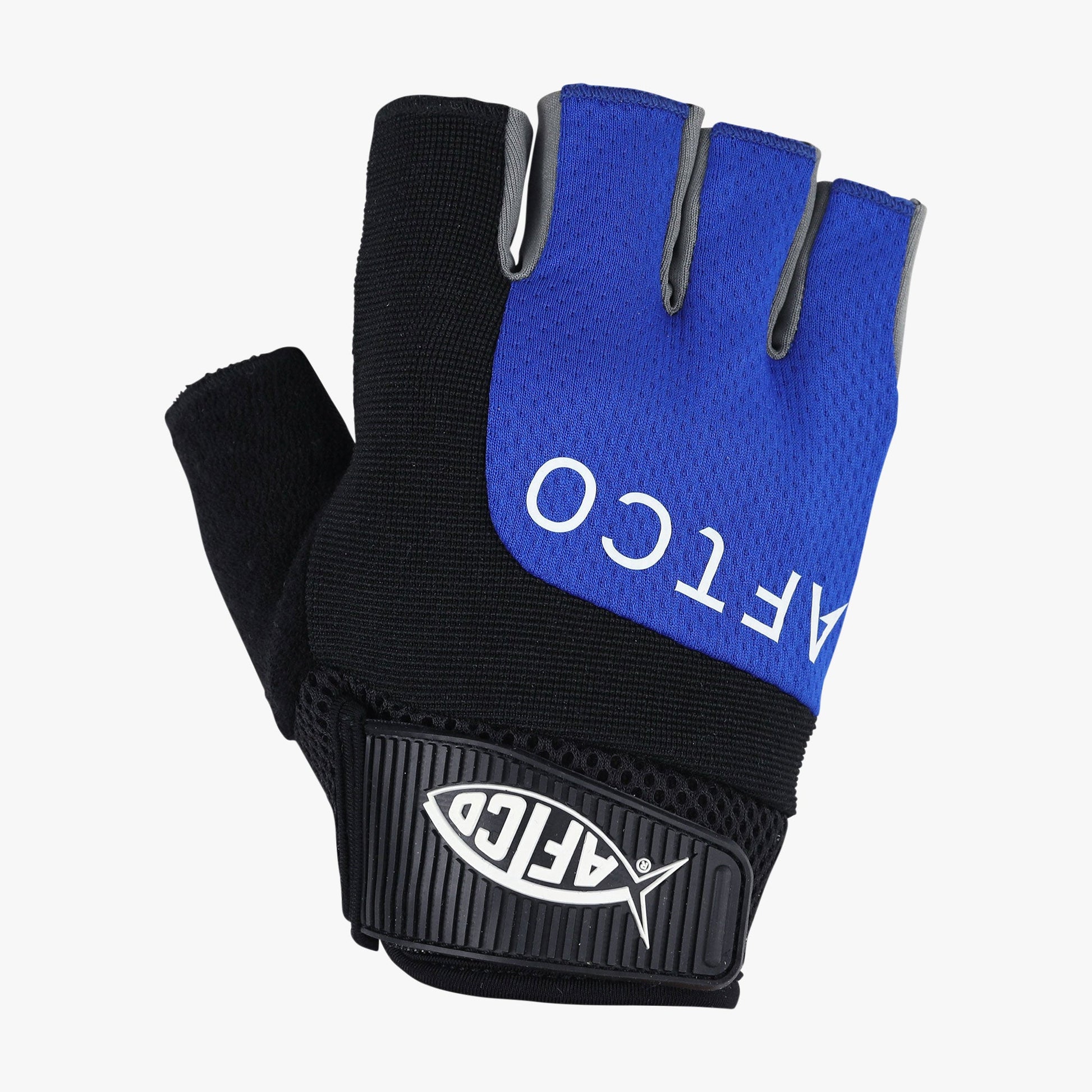 AFTCO Short Pump Gloves Blue
