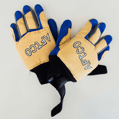 AFTCO Wire Max Salt Water Fishing Glove Blue