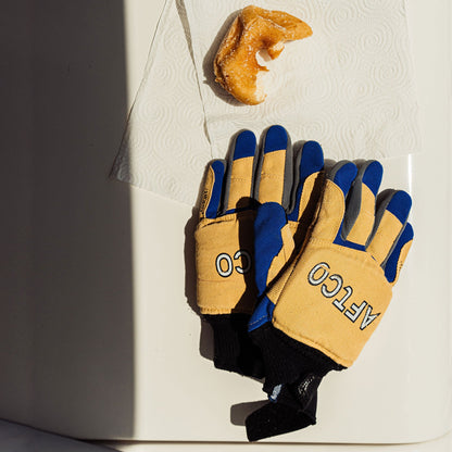AFTCO Wire Max Salt Water Fishing Glove Blue