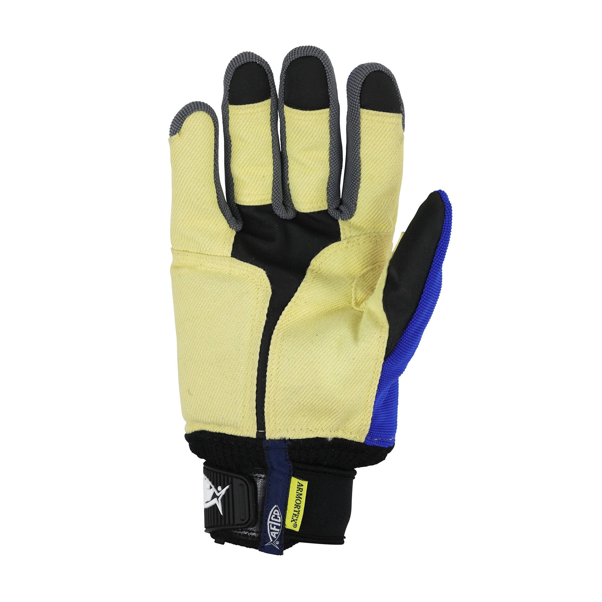 AFTCO Wire Max Salt Water Fishing Glove Blue
