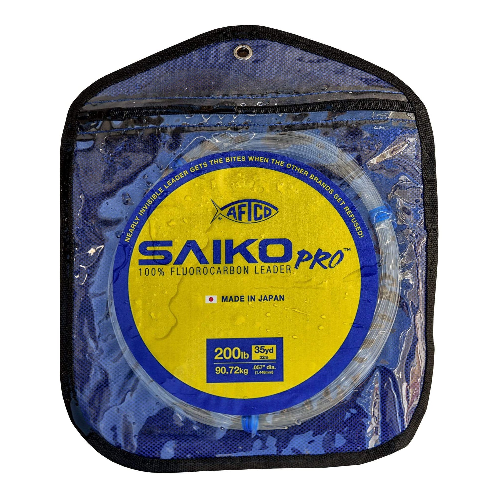 AFTCO Saiko Pro 100% Fluorocarbon Leader Clear