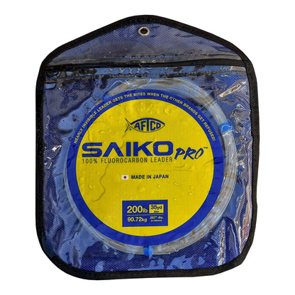 AFTCO Saiko Pro 100% Fluorocarbon Leader Clear