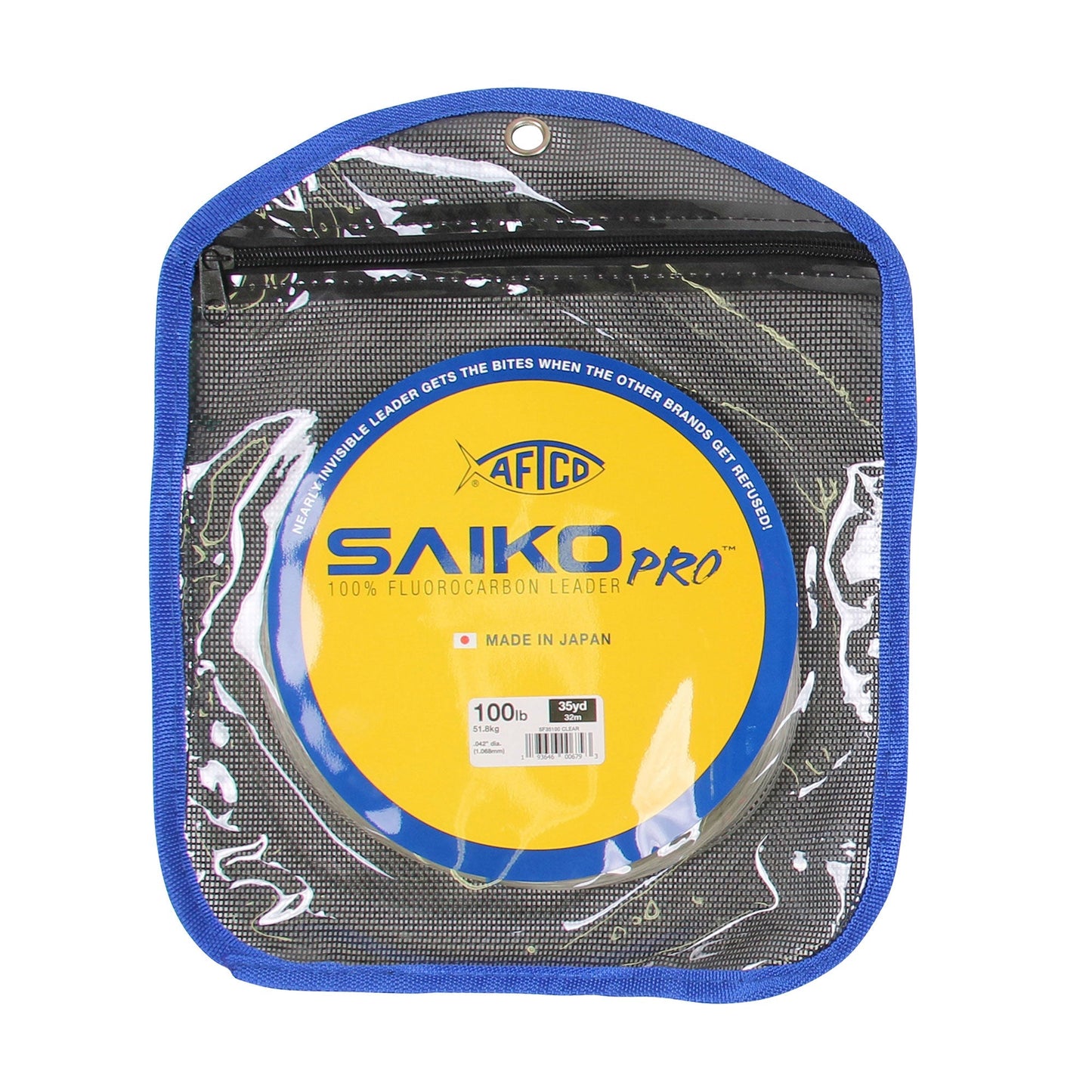 AFTCO Saiko Pro 100% Fluorocarbon Leader Clear