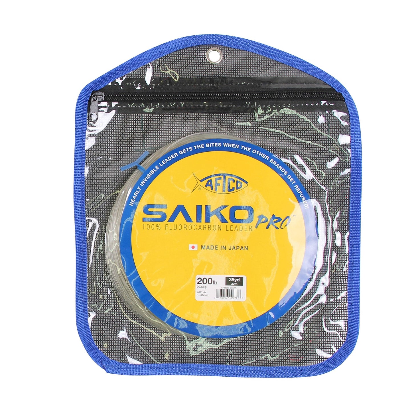 AFTCO Saiko Pro 100% Fluorocarbon Leader Clear