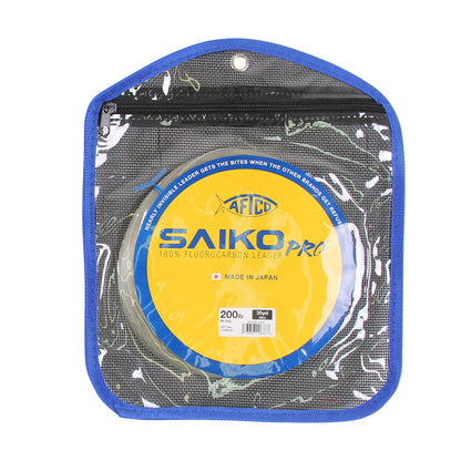 AFTCO Saiko Pro 100% Fluorocarbon Leader Clear