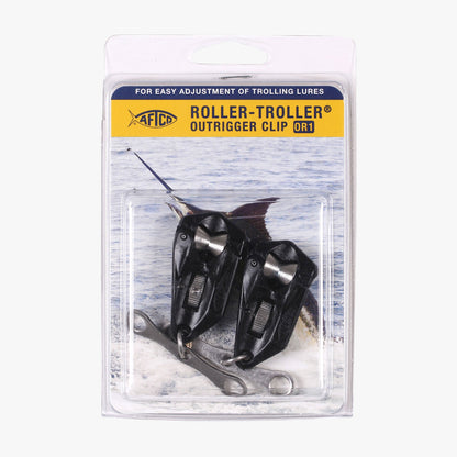 AFTCO Roller-Troller Outrigger Clips Black