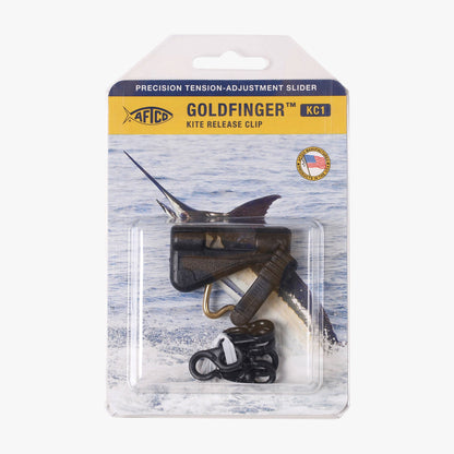 AFTCO Goldfinger Kite Release Clip Black