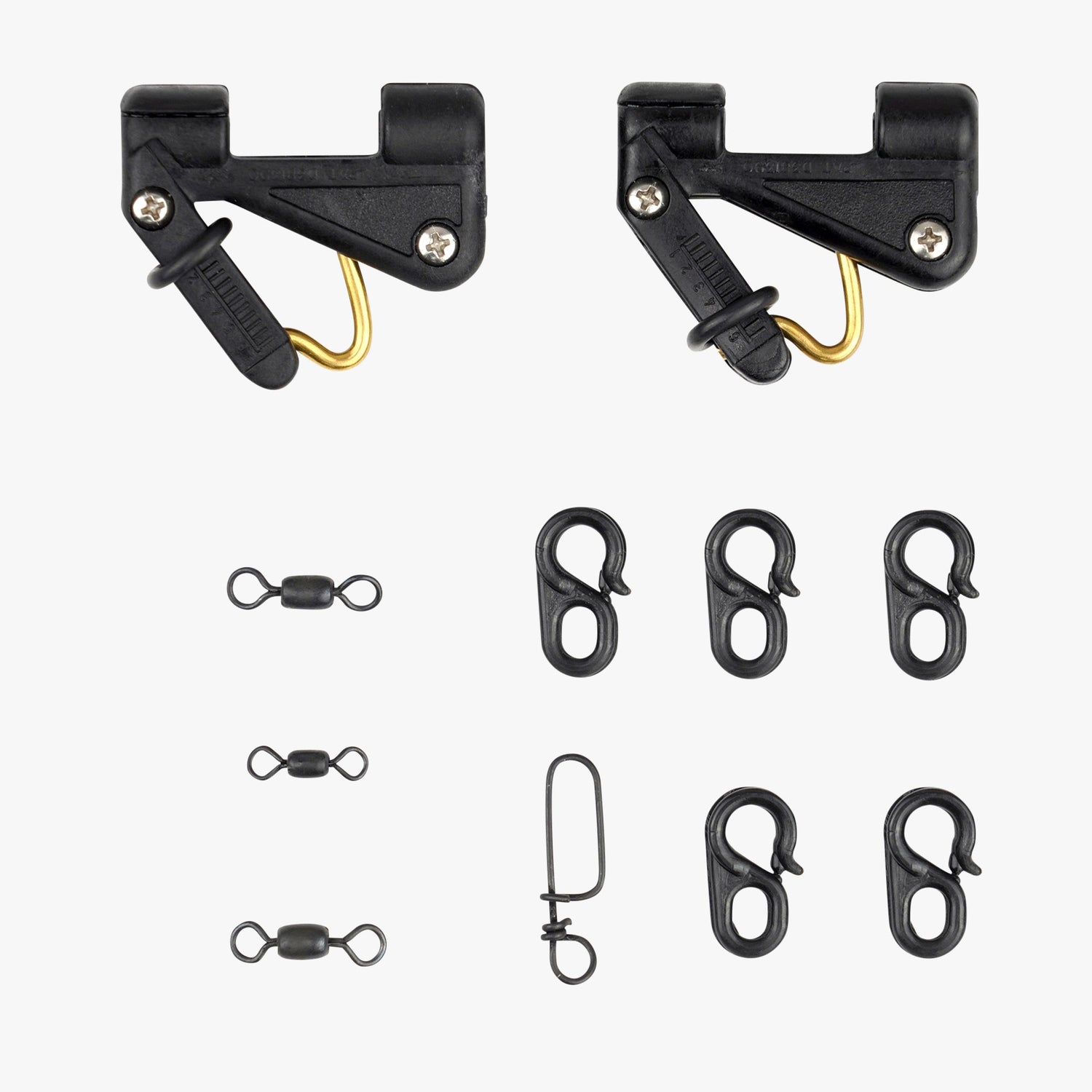 AFTCO Kite Clip 11PC Set Black