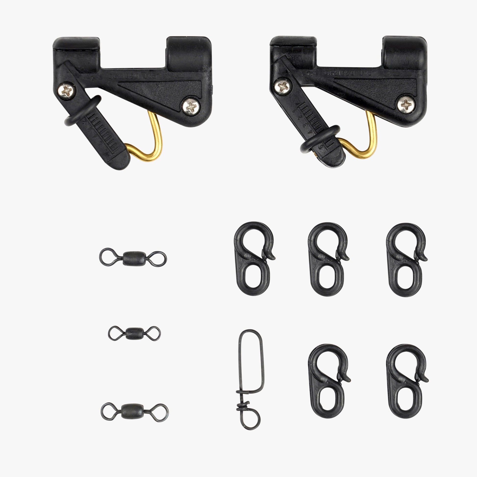 AFTCO Kite Clip 11PC Set Black